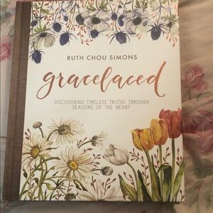 Gracelaced by - Ruth Chou Simons - Floral Hardcover Book